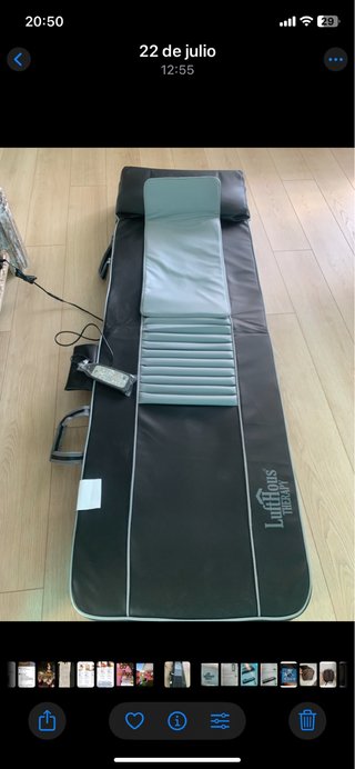 Camamilla  automática de masaje