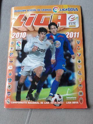 Álbum de Cromos Liga 2010-2011 Panini