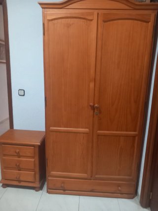 Dormitorio Individual de Madera