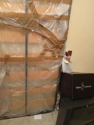 Somier de láminas para cama de 90 Con las patas