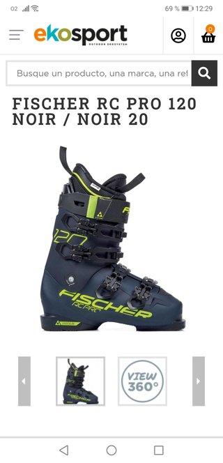 Botas de esquí Fischer RC Pro 120