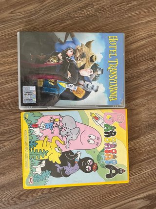 2 DVD per bambini: Hotel Transylvania e Barbapapà