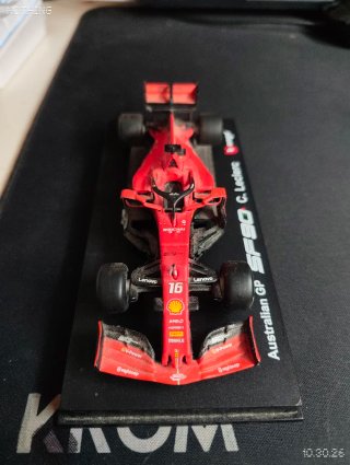 Maqueta Ferrari SF90 Charles Leclerc
