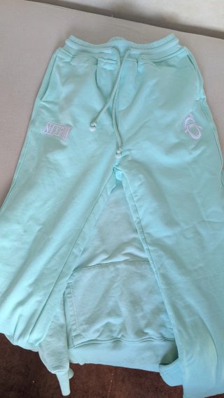 Pantalón deportivo SixPM turquesa L