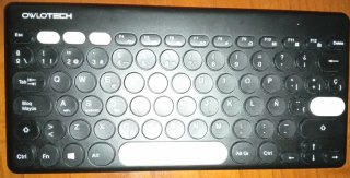 Teclado Bluetooth Owlotech Negro