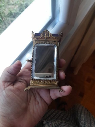 Antiguo Armario Joyero Miniatura