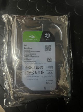 Disco Duro Seagate BarraCuda 2TB