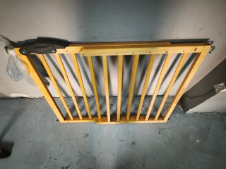 Dos puertas de Seguridad para Bebé de Madera