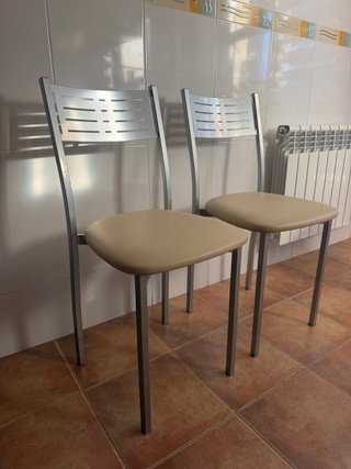 Set de 2 Sillas de Cocina