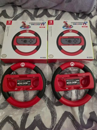 2 Volantes Mario Kart para Nintendo Switch