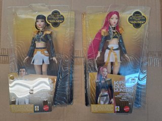Set 2 Muñecas K-Pop Demon Hunters: Mira y Zoey