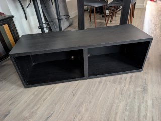 Mueble TV Ikea Bestå Negro