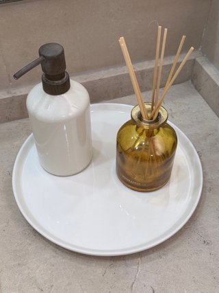 Plato Decorativo Blanco maisons du monde