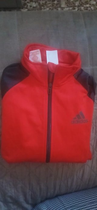 Felpa Adidas con zip bambino 11-12 anni