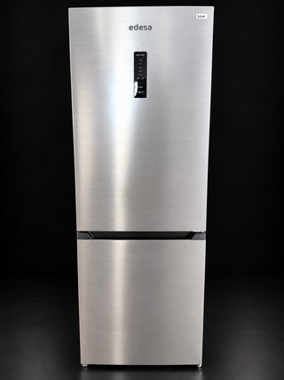 FRIGORÍFICO COMBI NEVERA EDESA INOX 185CM NO FROST