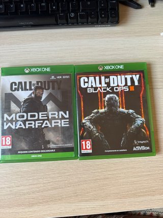 2 Juegos Call of Duty para Xbox One