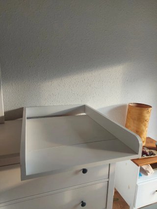 Adaptador de madera para cambiador de bebé