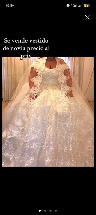 Vestido de novia blanco