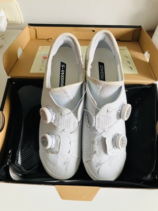 Zapatillas Ciclismo S-Works Ares Blancas 41.5