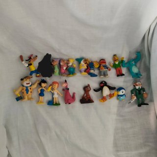 Lote de 17 Figuras de PVC Retro