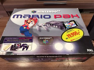 Nintendo 64 Mario Pak PAL España