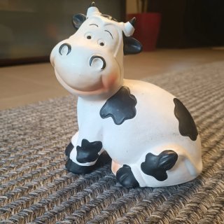 Figura Decorativa de Vaca