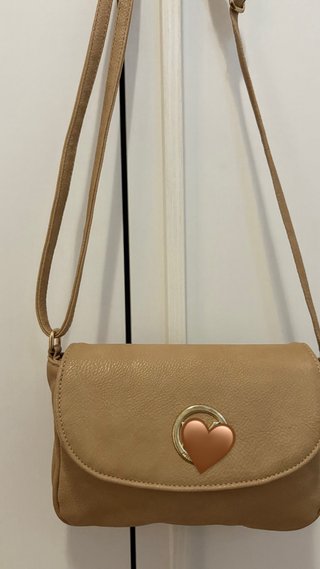 Bolso Bandolera Beige