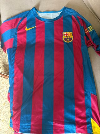 Camiseta FC Barcelona Retro Ronaldinho