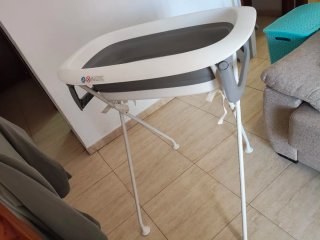 Bañera Plegable para Bebé con Patas