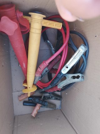Pinzas de arranque para coche