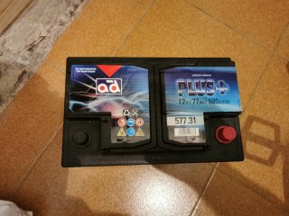 Batería de coche AD Plus+ 12V 77Ah