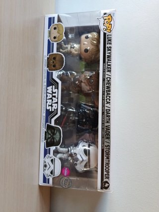 Pack 4 Funko Pop Star Wars