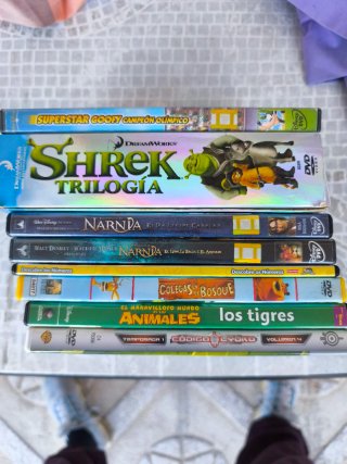 Lote de 7 Películas Infantiles en DVD