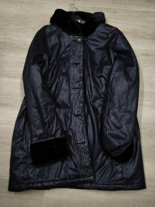 Cappotto vintage nero