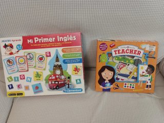 Set di giochi educativi: Mio Primo Inglese e Puzzle Insegnante in regalo
