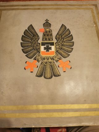Álbum de cromos antiguo alemán