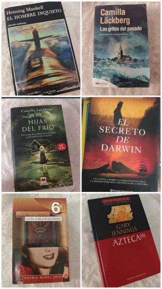Pack 6 libros novelas + REGALO
