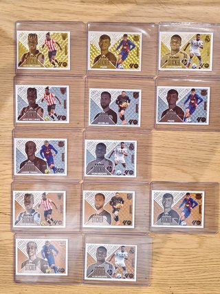 (LEER)13 EXTRA STICKERS DIF.(SUELTOS) LIGA ESTE 26