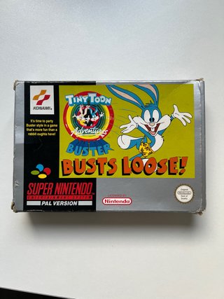 Scatola Tiny Toon Adventures SNES