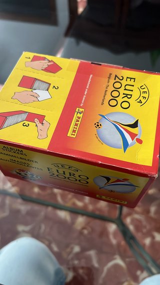 10 Sobres Panini Euro 2000