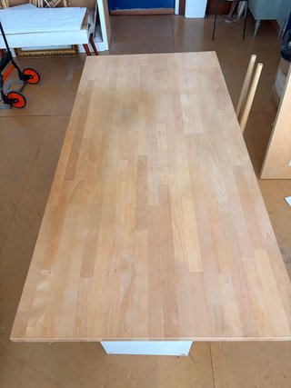 Tablón de escritorio de madera