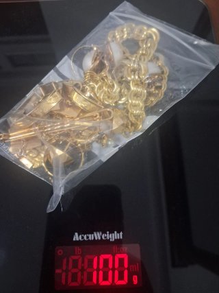 Lote de Joyas de Oro 100g