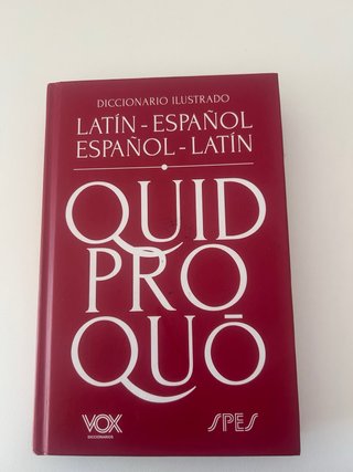 Diccionario ilustrado latín-español/ español-latín