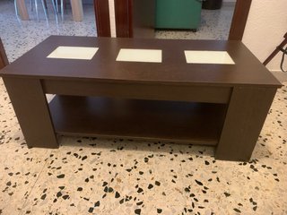 Mesa de Centro Wengué Elevable