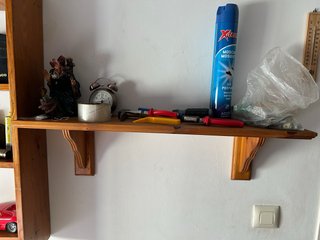 Estantería de madera