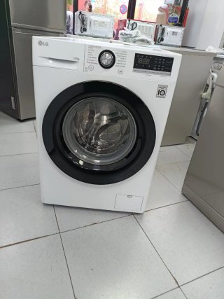 Lavadora LG 10.5kg Blanca 1400rpm Direct Drive