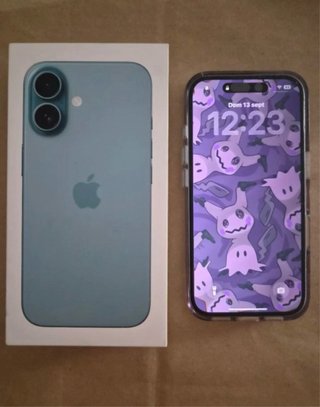 iPhone 16 128GB Azul
