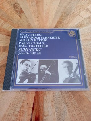 CD Schubert Quintet Op. 163 D. 956. Casals.
