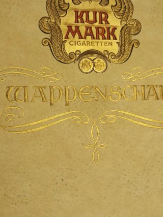Álbum de cromos antiguo Kurmark Wappenschau