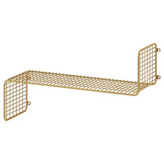 Estantería pared IKEA SVENSHULT dorada